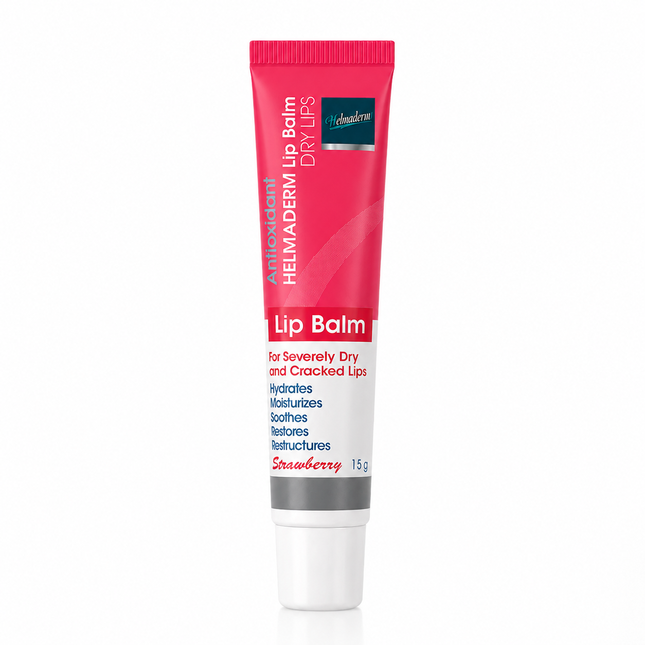 HELMADERM LIP BALM 15 GM STRAWBERRY