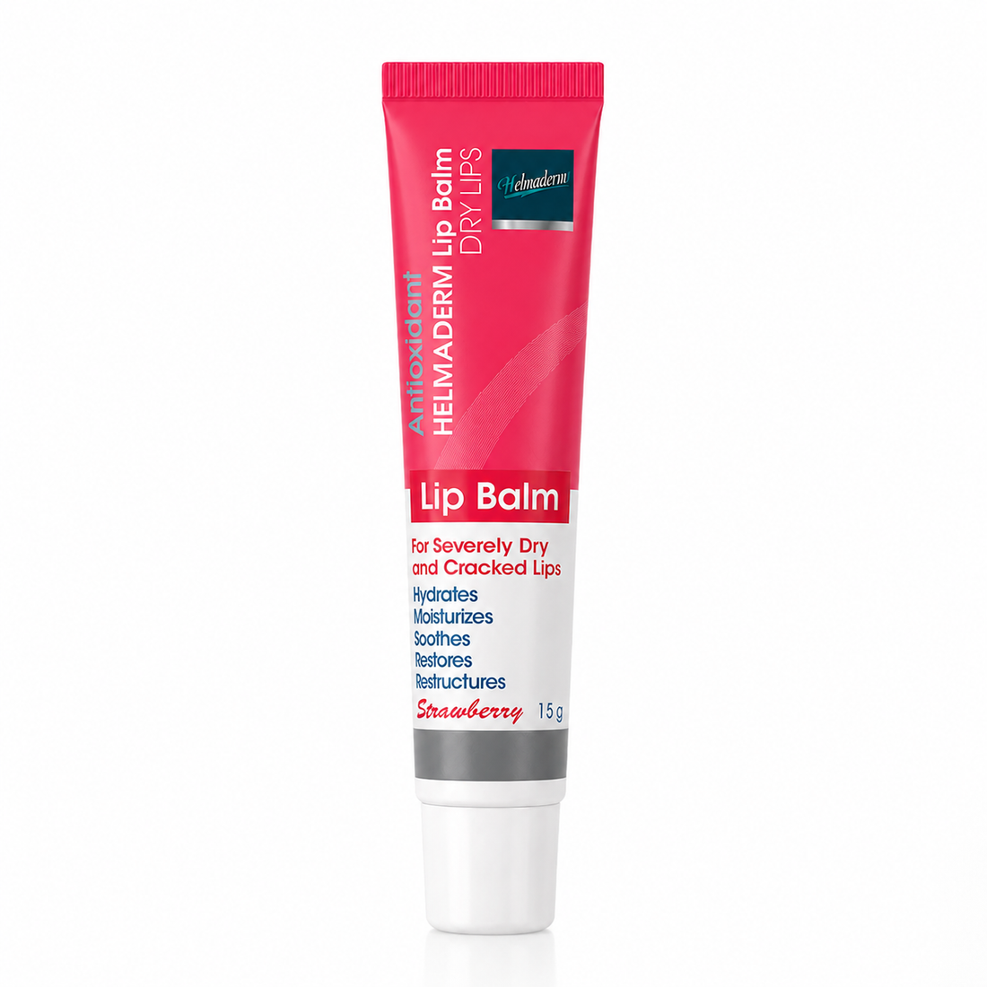HELMADERM LIP BALM 15 GM STRAWBERRY