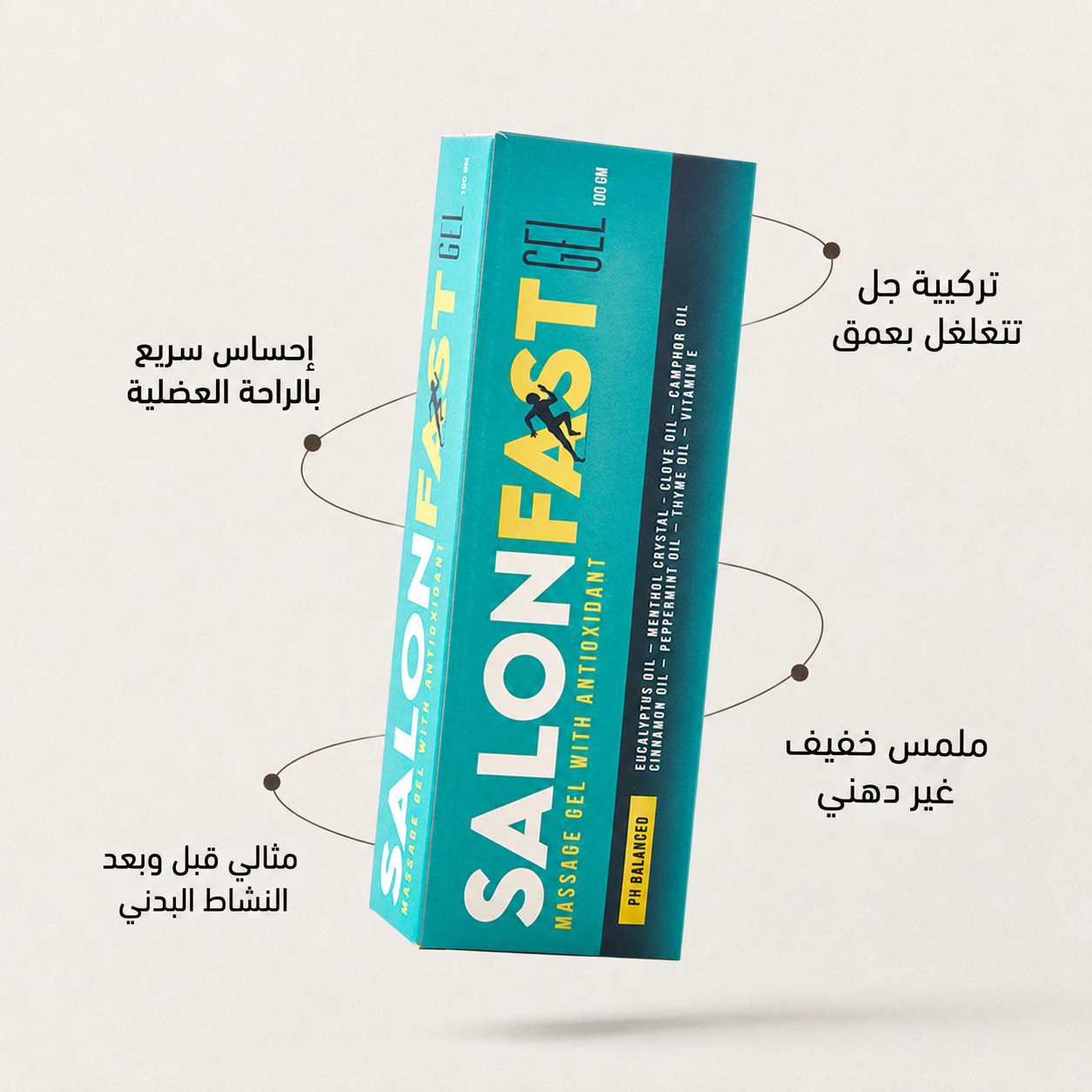 <tc>سالونفاست مساج جل 100 جم</tc>